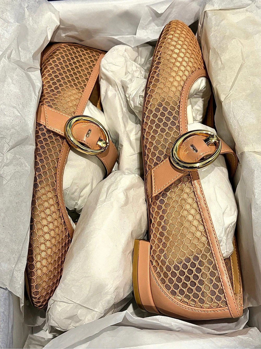 Stuart Weitzman Arabella Mary Jane Flats *Never Worn*